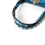 Valentino Garavani Rockstud Grainy Leather Tote Bag